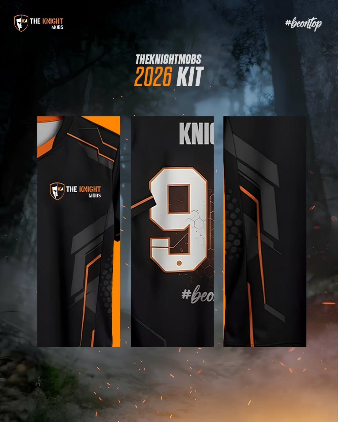 KnightMobs 2026 jersey &mdash; Detail view